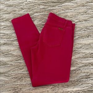Joe's Jeans Vibrant Hot Pink Skinny Jeans